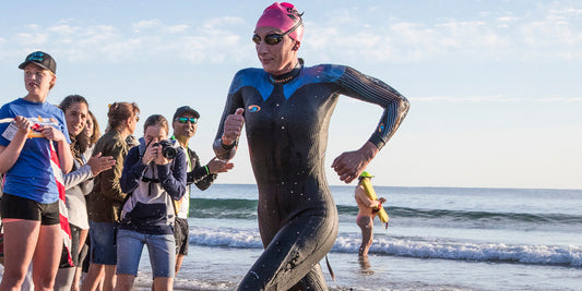 First Out Of The Water at 70.3 World Championships