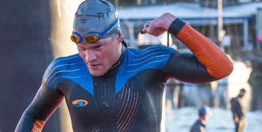 First Out of the Water: Eric Lagerstrom at Ironman 70.3 Oceanside