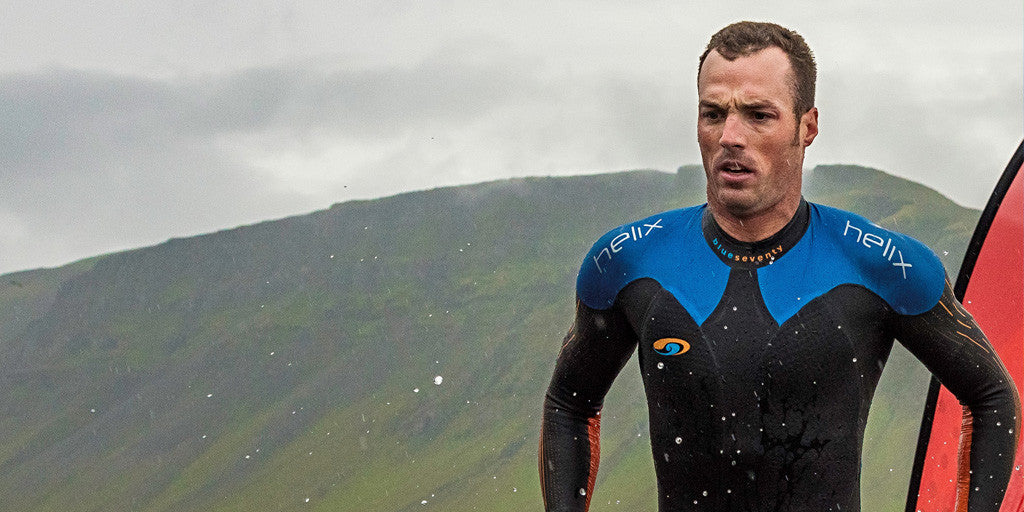 ALL FOR THE SWIM: Brad Williams