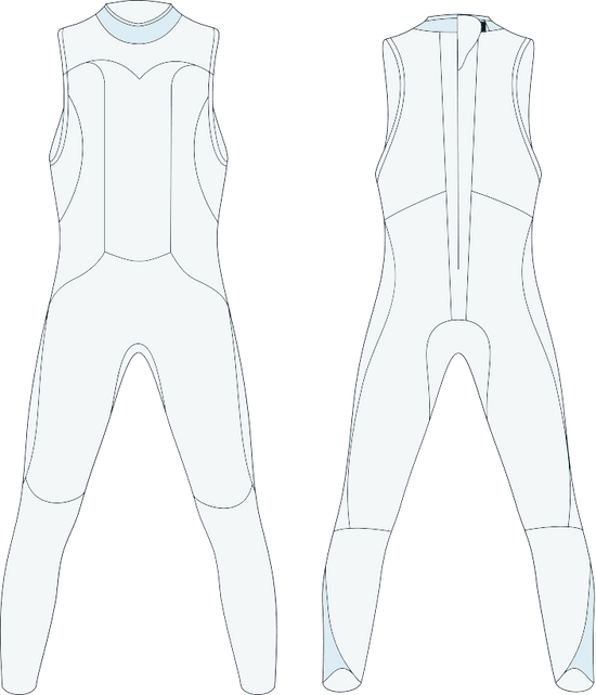 Blueseventy Reaction Sleeveless Womens Triathlon Wetsuit Blueseventy usa