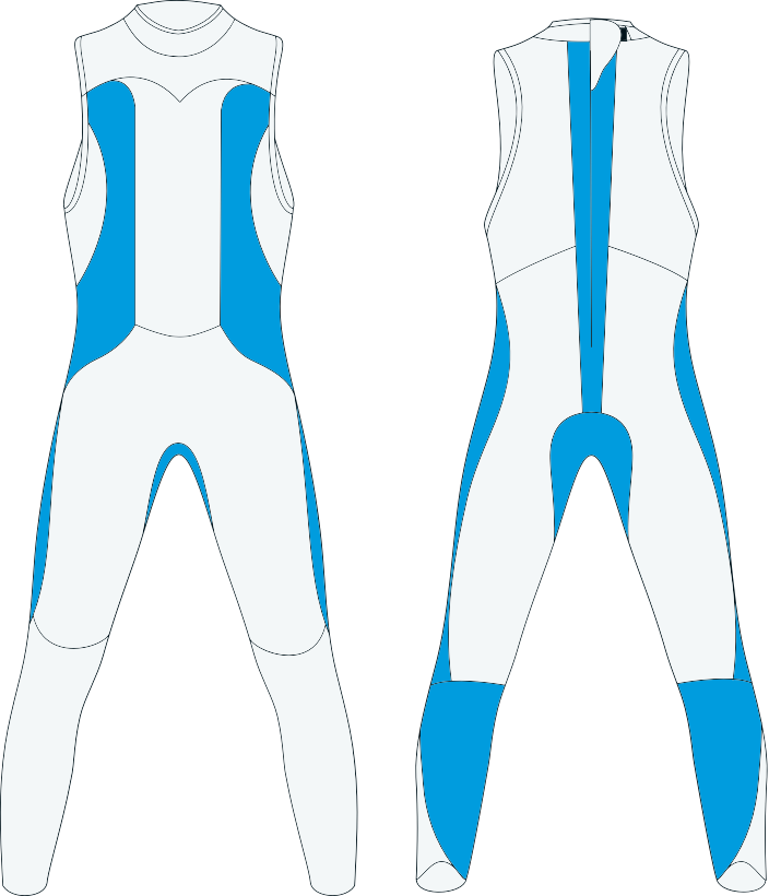 Blueseventy Reaction Sleeveless Womens Triathlon Wetsuit Blueseventy usa