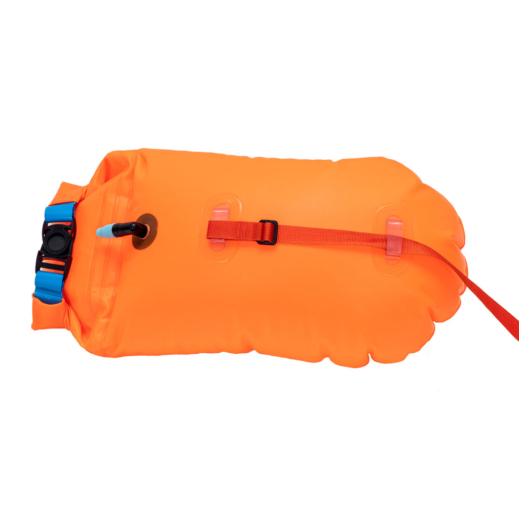 Blueseventy Buddy Bag – Schwimmboje Für Sichtbarkeit, Wasserdicht, 63,5x30,5 Cm, Orange